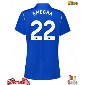 Chelsea Emmanuel Emegha #22 Replica Home Stadium Shirt for Women 2026-27 Short Sleeve